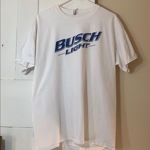 Busch light beer tshirt